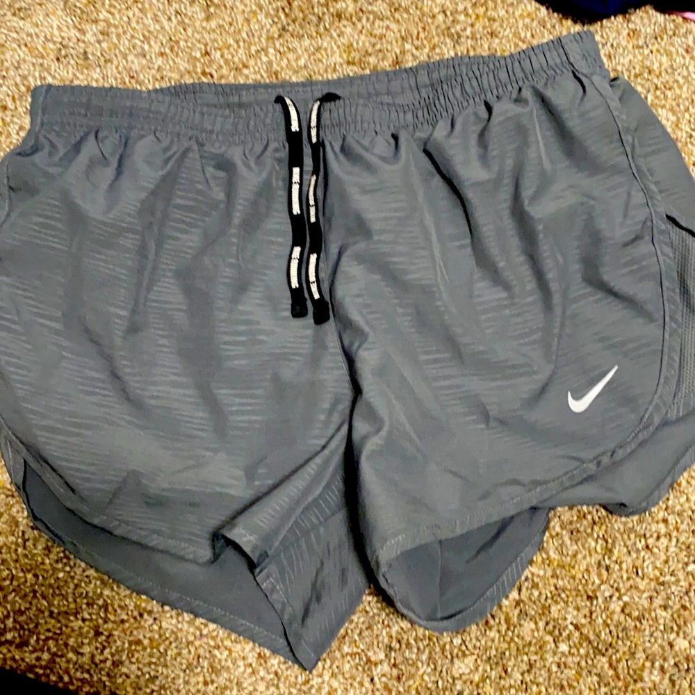 Nike shorts charcoal grey